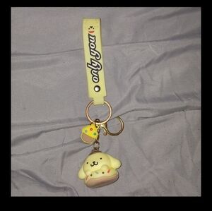 Pompompurin Sanrio Keycahin